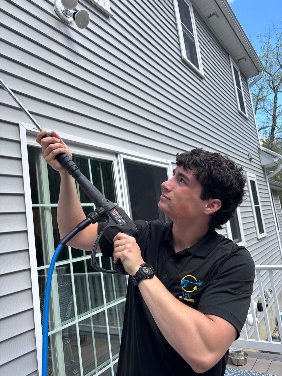 Will Hutchinson, owner and operator of 180 Cleaners